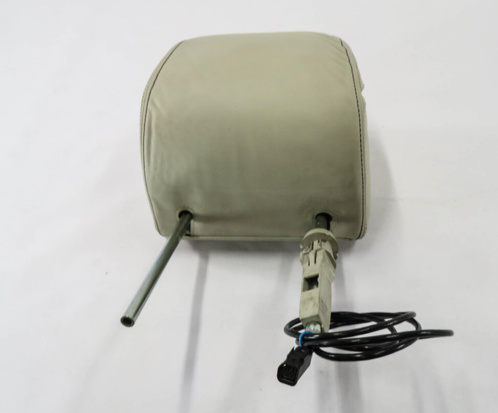 Thumbnail 3: 2006-2012 RANGE ROVER SPORT (L320) LEFT FRONT DRIVER HEADREST w/ SCREEN (IVORY)