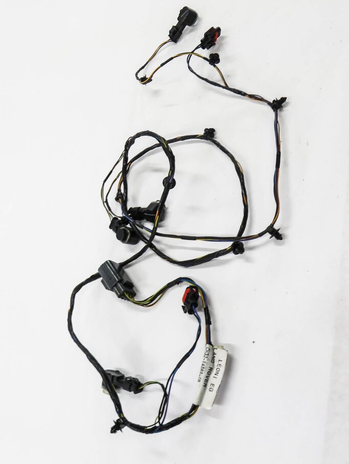Thumbnail 3: 2010 RANGE ROVER SPORT (L320) FRONT PARK DISTANCE SENSOR SET w/ HARNESS (WHITE)