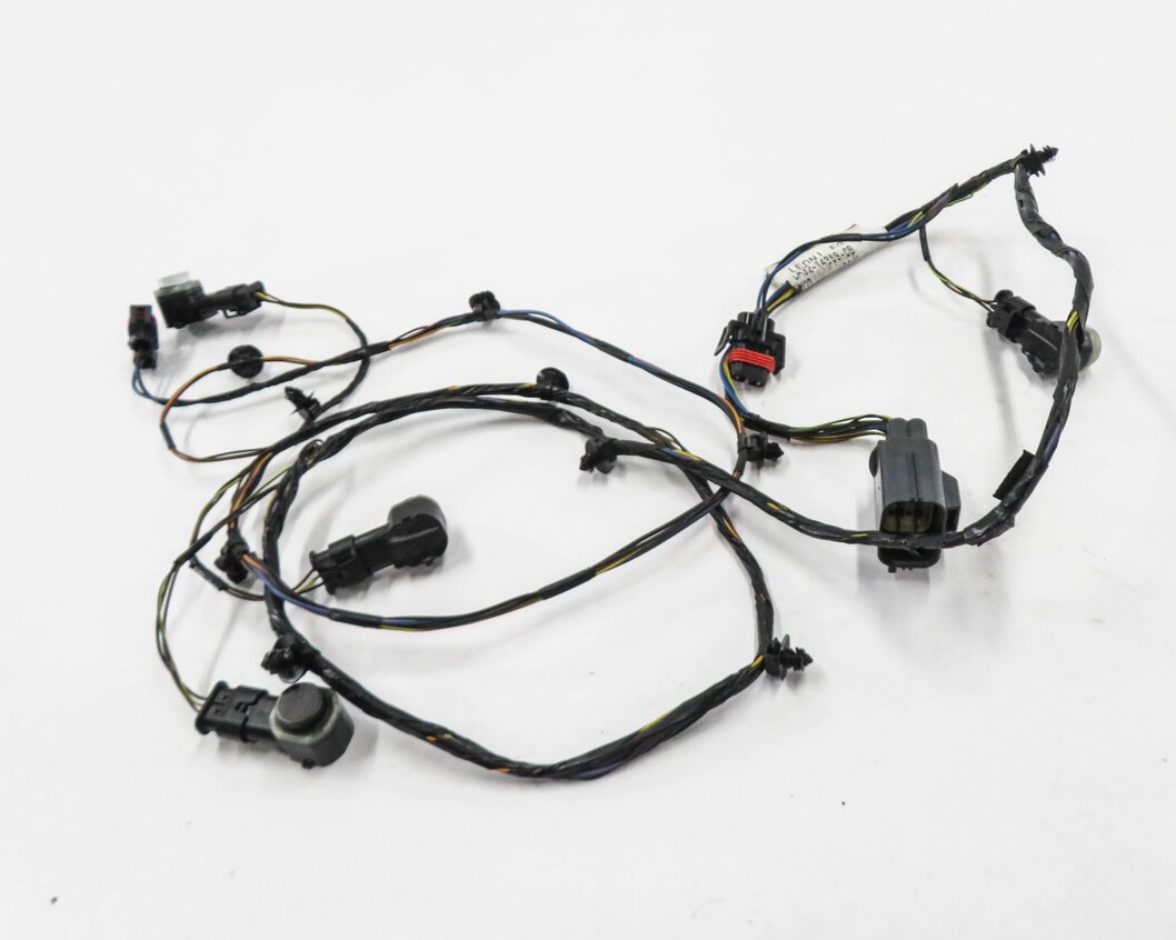 Thumbnail 5: 2010 RANGE ROVER SPORT (L320) FRONT PARK DISTANCE SENSOR SET w/ HARNESS (WHITE)