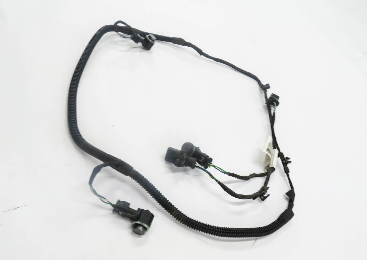 Thumbnail 3: 2014 PORSCHE CAYENNE (958) REAR PDC PARK DISTANCE SENSOR SET w/ HARNESS (GRAY)