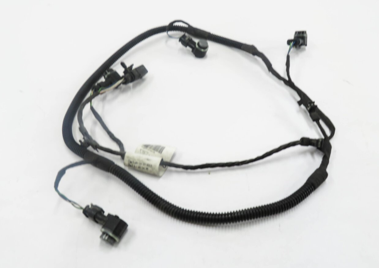 Thumbnail 5: 2014 PORSCHE CAYENNE (958) REAR PDC PARK DISTANCE SENSOR SET w/ HARNESS (GRAY)