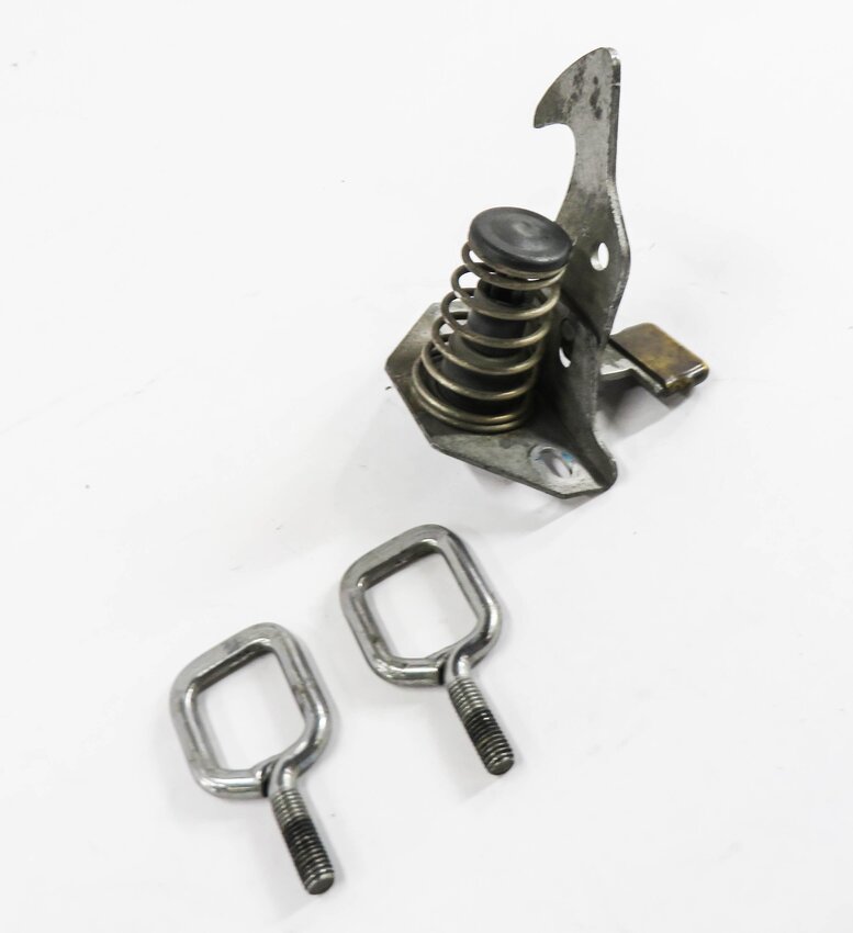 2008 BMW 335i (E90) FRONT HOOD SAFETY LATCH CATCH HOOK RELEASE LEVER