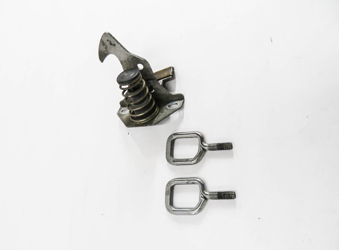 Thumbnail 3: 2008 BMW 335i (E90) FRONT HOOD SAFETY LATCH CATCH HOOK RELEASE LEVER