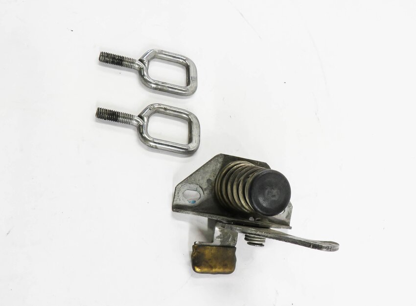 Thumbnail 4: 2008 BMW 335i (E90) FRONT HOOD SAFETY LATCH CATCH HOOK RELEASE LEVER