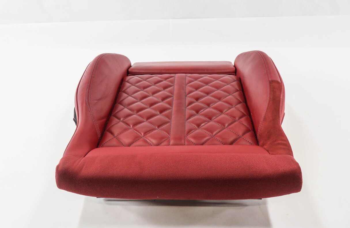 Thumbnail 3: 2018 AUDI SQ5 (FY 80A) DRIVER - LOWER BOTTOM HEATED SPORT SEAT CUSHION (RED)