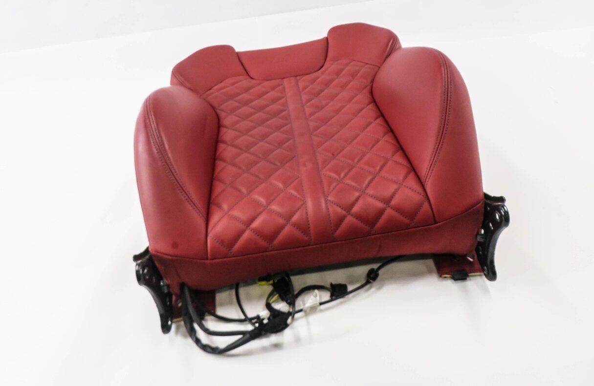 2018 AUDI SQ5 (FY 80A) PASSENGER - UPPER TOP HEATED SPORT SEAT CUSHION (RED)