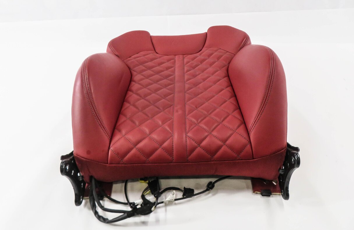 Thumbnail 2: 2018 AUDI SQ5 (FY 80A) PASSENGER - UPPER TOP HEATED SPORT SEAT CUSHION (RED)