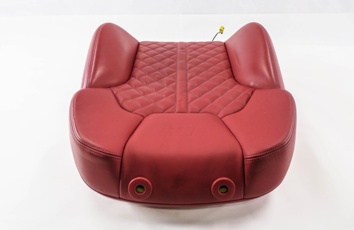 Thumbnail 3: 2018 AUDI SQ5 (FY 80A) PASSENGER - UPPER TOP HEATED SPORT SEAT CUSHION (RED)