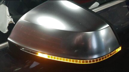 Thumbnail 2: 2018-2019 AUDI SQ5 (FY 80A) LEFT P-FOLD BLIND SPOT CAMERA MIRROR (ALUMINUM)