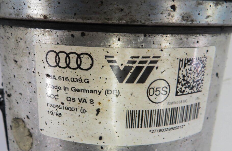 Thumbnail 5: 2018-2020 AUDI SQ5 (FY 80A) RIGHT FRONT PASSENGER AIR SUSPENSION SHOCK STRUT