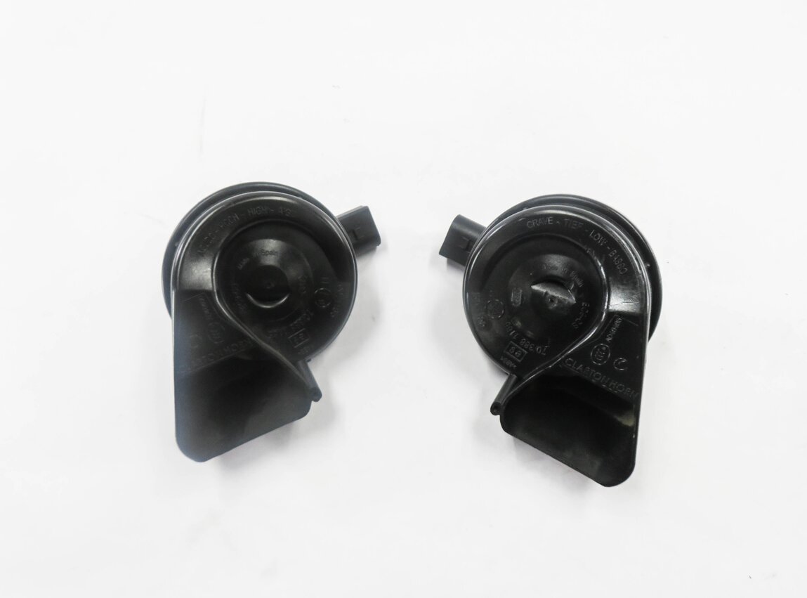 Thumbnail 2: 2008-2017 AUDI A4 A5 S4 S5 Q5 (B8 8K 8R 8T) HIGH & LOW TONE SAFETY HORN SET-2
