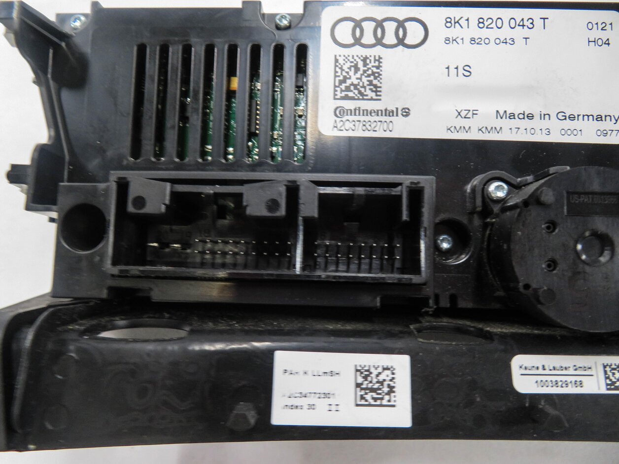 Thumbnail 8: 13-17 AUDI A4 S4 A5 S5 RS5 Q5 SQ5 (B8 8K 8T 8R) HEATER A/C TEMPERATURE CONTROL