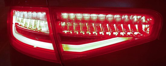 Thumbnail 2: 2013-2016 AUDI A4 S4 (B8 8K) LEFT DRIVER OUTER LED TAILLIGHT BRAKE LIGHT LAMP