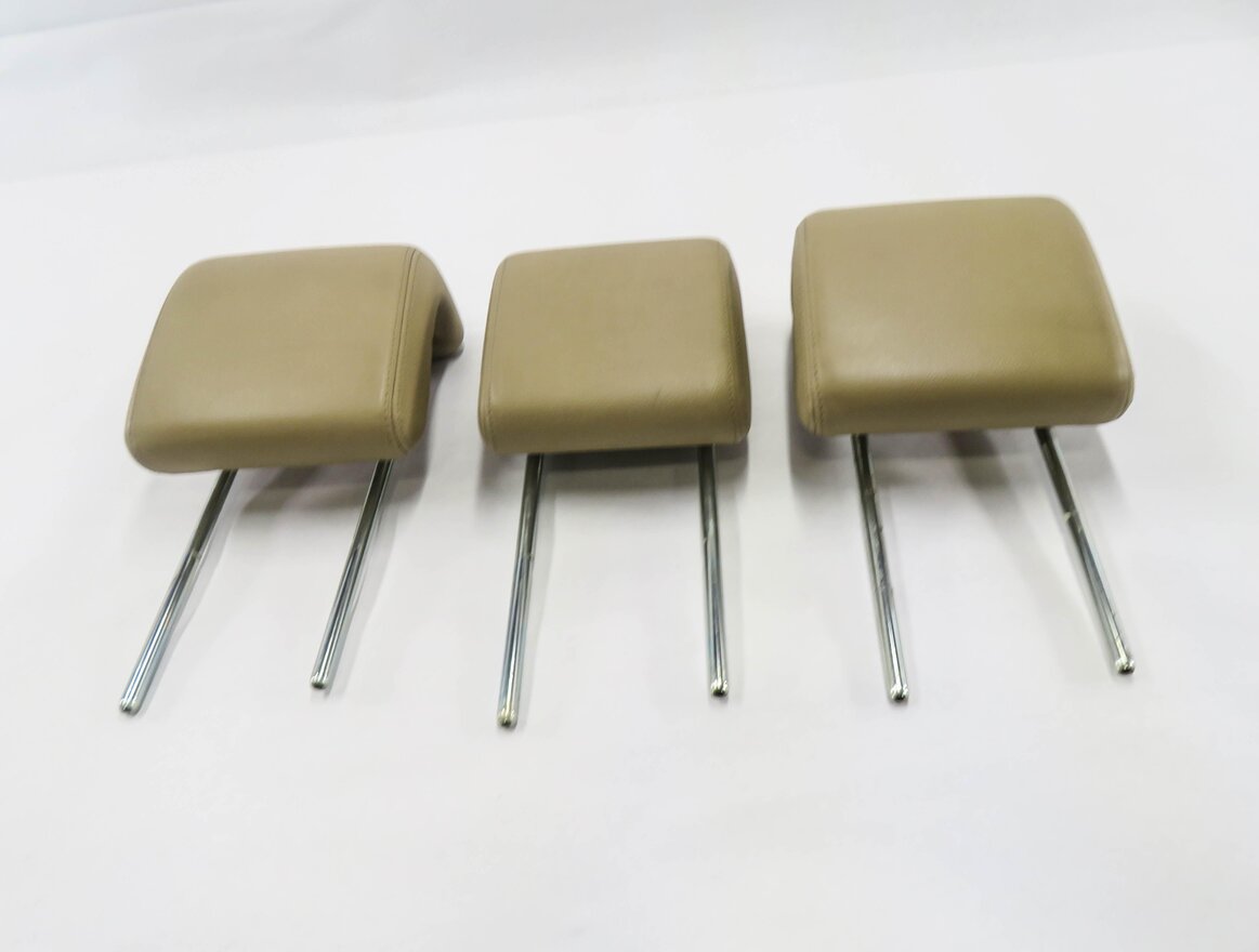 Thumbnail 2: 2007 RANGE ROVER SPORT (L320) REAR 2nd ROW SEAT SEAT HEADREST SET-3 (BEIGE)
