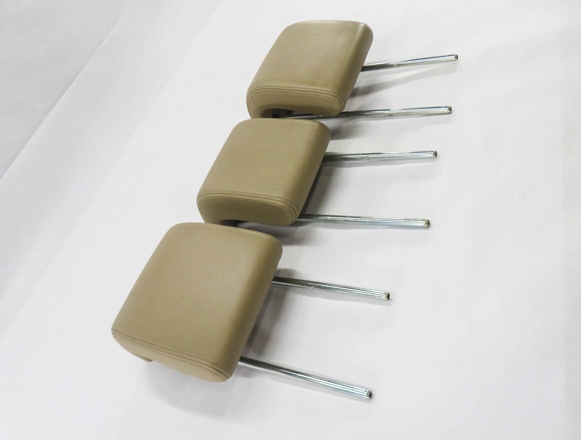 Thumbnail 3: 2007 RANGE ROVER SPORT (L320) REAR 2nd ROW SEAT SEAT HEADREST SET-3 (BEIGE)