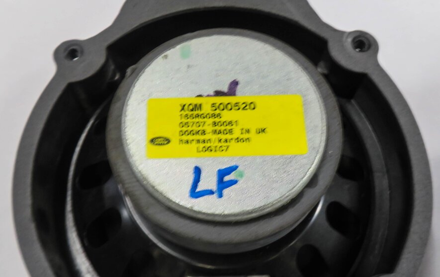 Thumbnail 11: 2007 RANGE ROVER SPORT (L320) RADIO STEREO LOGIC-7 AUDIO SUBWOOFER SPEAKER SET