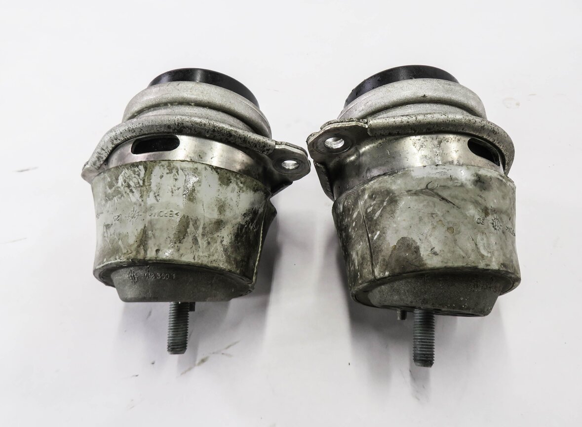 Thumbnail 5: 2013 PORSCHE CAYENNE (958) 3.0L DIESEL ENGINE - LEFT & RIGHT MOTOR MOUNT SET-2