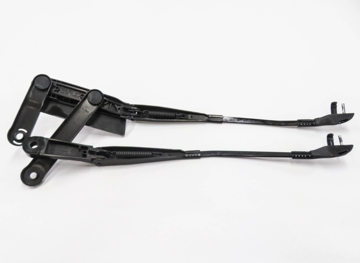Thumbnail 5: 2011-2018 PORSCHE CAYENNE (958) FRONT LEFT & RIGHT WINDSHIELD WIPER ARM SET-2