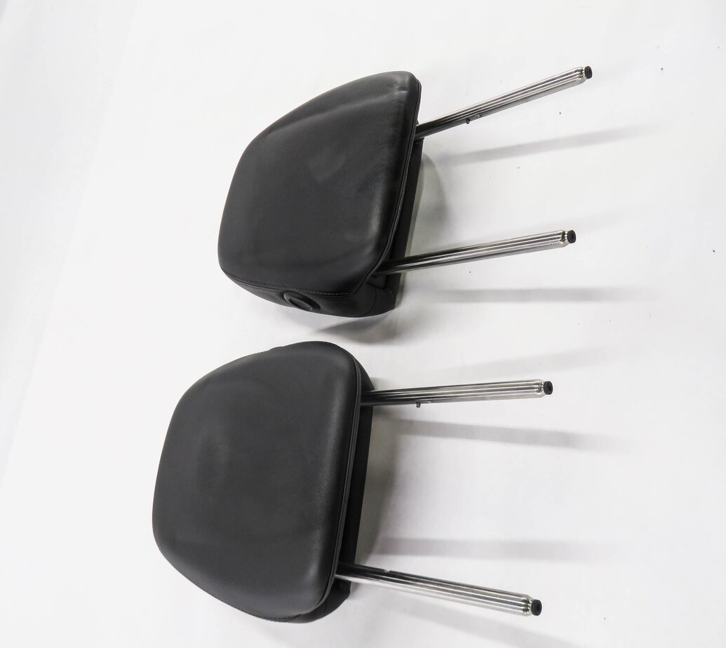 Thumbnail 3: 2013 PORSCHE CAYENNE (958) FRONT LEFT & RIGHT SEAT HEADREST SET (BLACK)