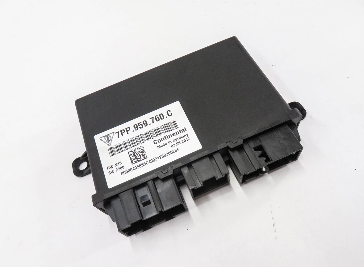 2013 PORSCHE CAYENNE (958) RIGHT FRONT PASSENGER SEAT CONTROL MODULE