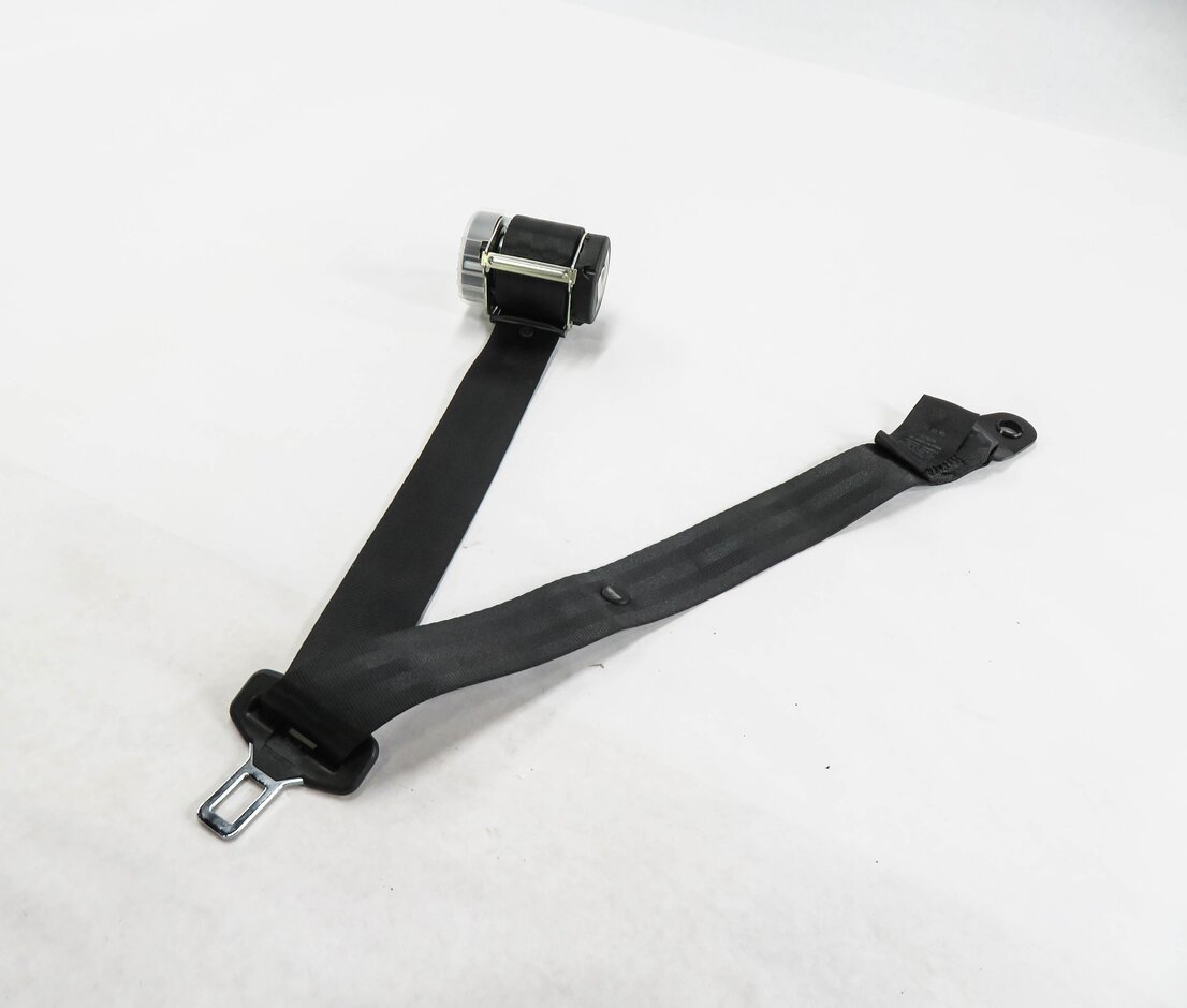 2007 RANGE ROVER SPORT (L320) REAR 2nd ROW SEAT CENTER SEATBELT RETRACTOR BLACK