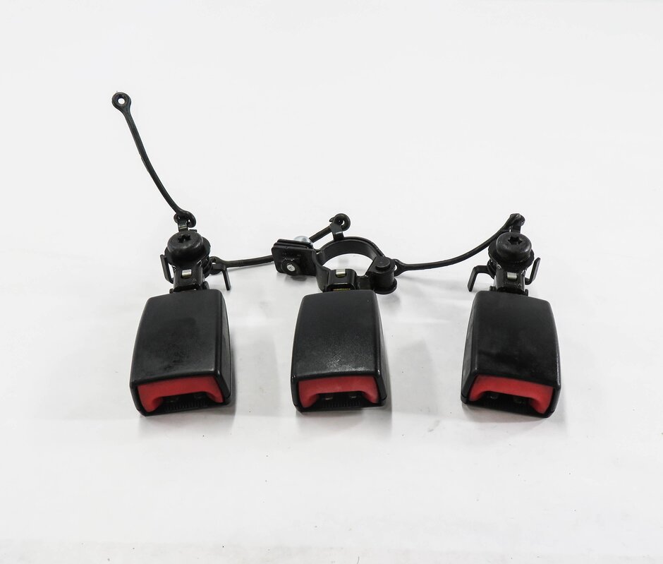 Thumbnail 3: 2007 RANGE ROVER SPORT (L320) REAR 2nd ROW SEAT SEATBELT BUCKLE RECEIVER SET-3