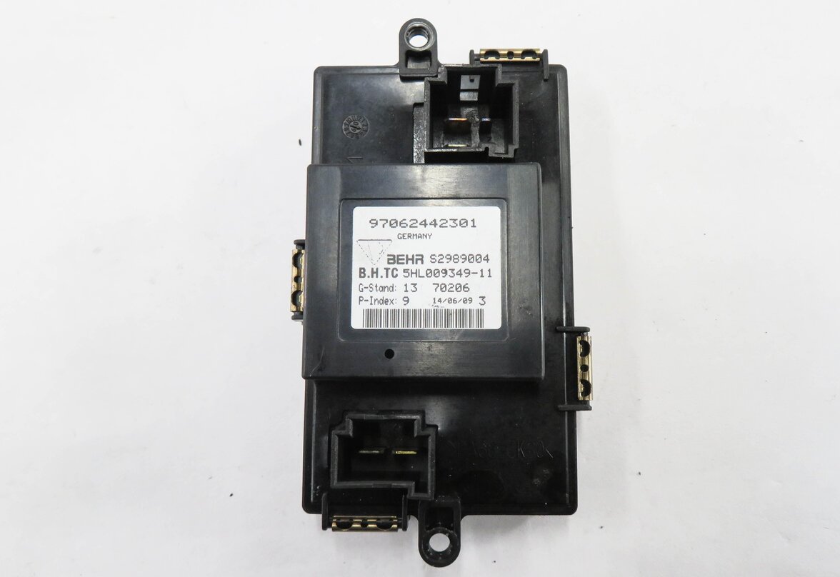 Thumbnail 5: 2010 PORSCHE PANAMERA (970 G1) FRONT HEATER A/C BLOWER FAN MOTOR SPEED RESISTOR