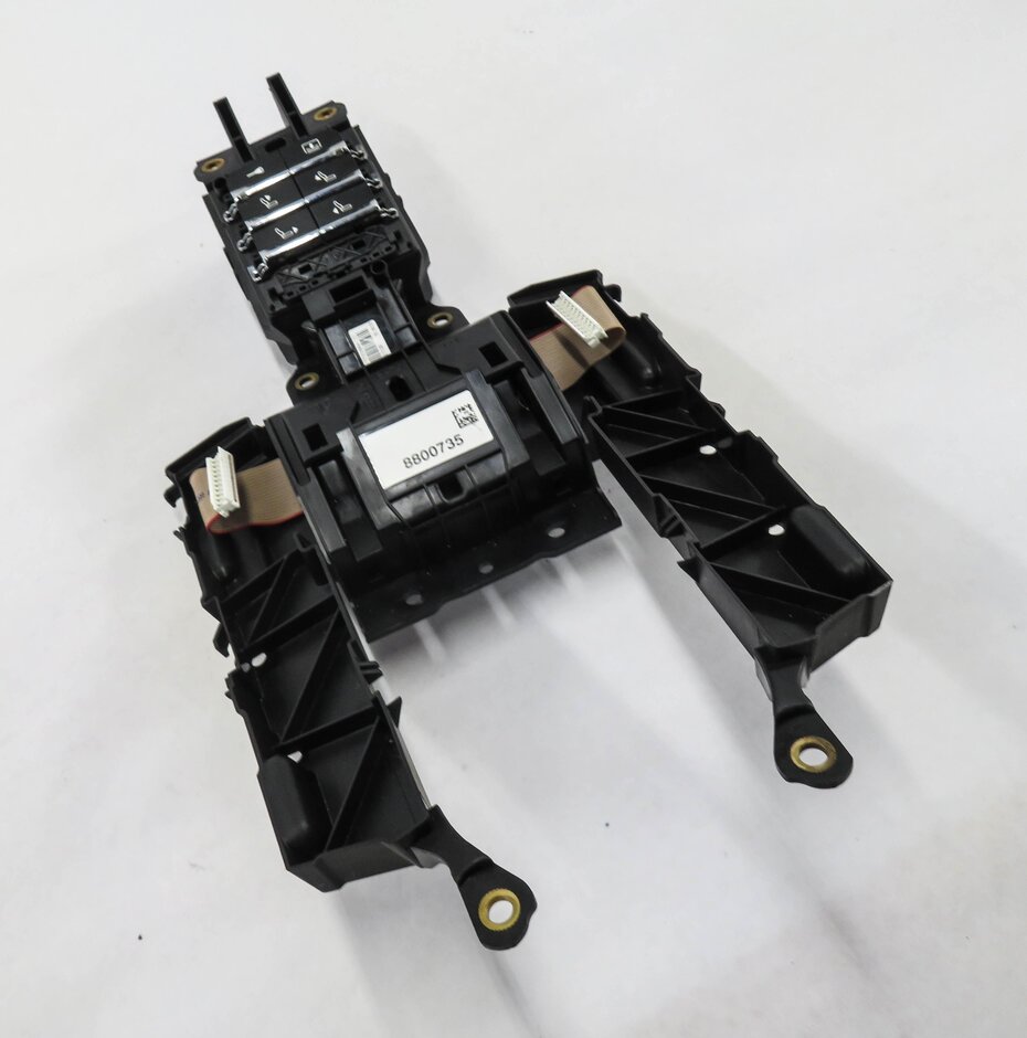 2010 PORSCHE PANAMERA (970 G1) REAR HEATER A/C TEMPERATURE CONTROL MOUNT BRACKET