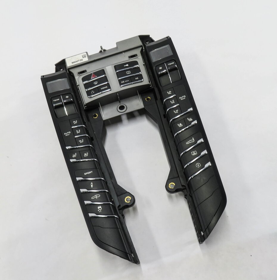 2010-2013 PORSCHE PANAMERA (970 G1) FRONT HEATER AC TEMPERATURE CONTROL (4-ZONE)