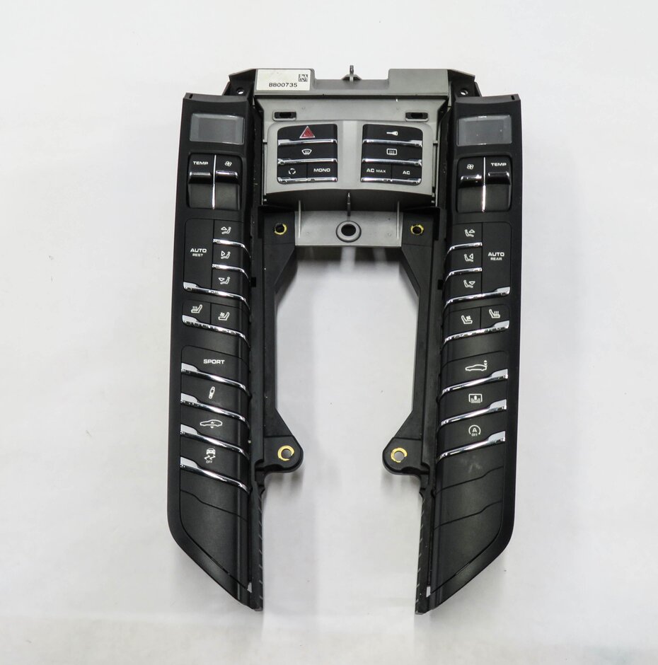 Thumbnail 3: 2010-2013 PORSCHE PANAMERA (970 G1) FRONT HEATER AC TEMPERATURE CONTROL (4-ZONE)