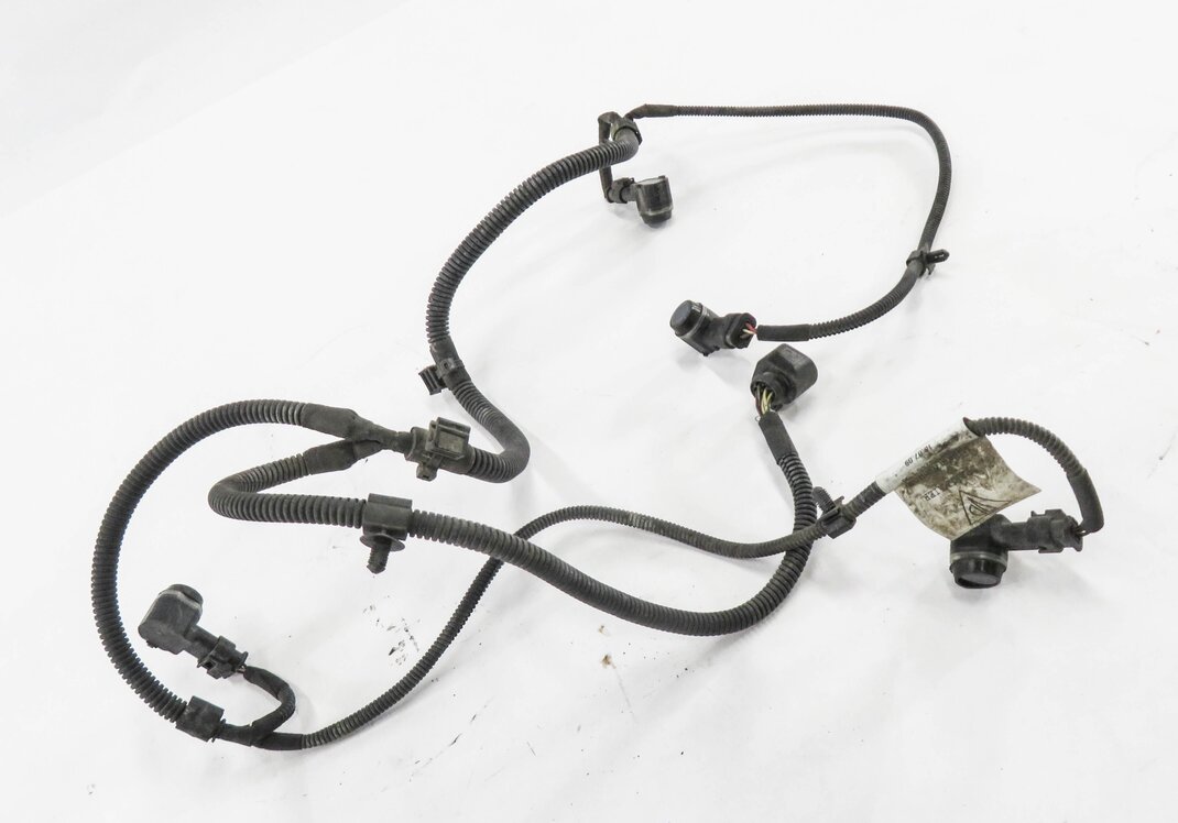 2010 PORSCHE PANAMERA (970 G1) REAR PDC PARK SENSOR SET w/ HARNESS (BLUE)