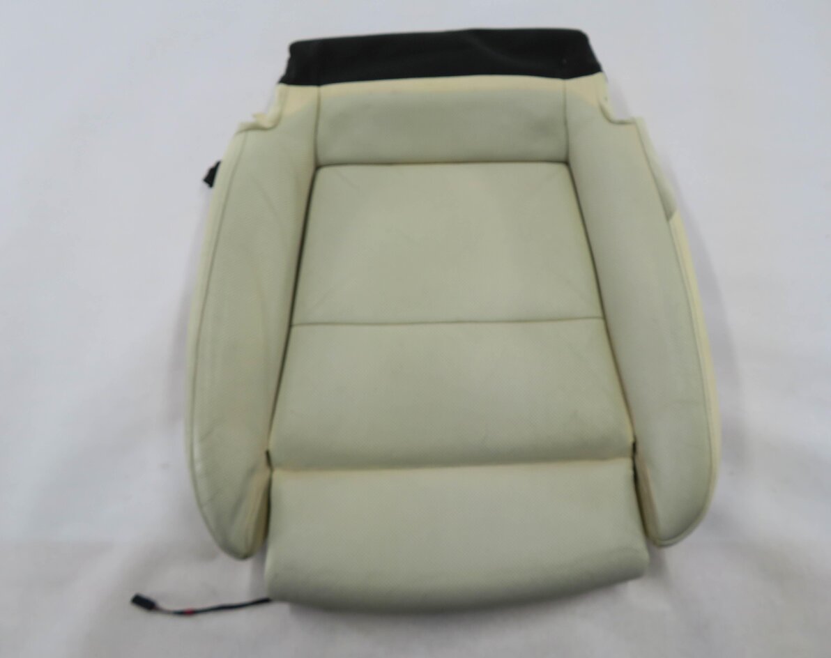 Thumbnail 2: 2010 PORSCHE PANAMERA (970) PASSENGER LOWER BOTTOM HEATED SEAT CUSHION (CREAM)