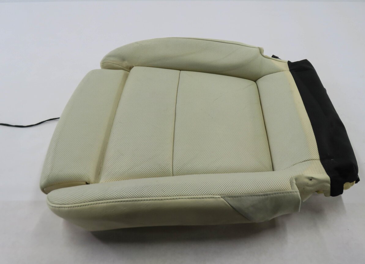Thumbnail 3: 2010 PORSCHE PANAMERA (970) PASSENGER LOWER BOTTOM HEATED SEAT CUSHION (CREAM)