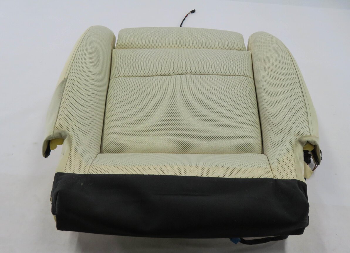 Thumbnail 4: 2010 PORSCHE PANAMERA (970) PASSENGER LOWER BOTTOM HEATED SEAT CUSHION (CREAM)