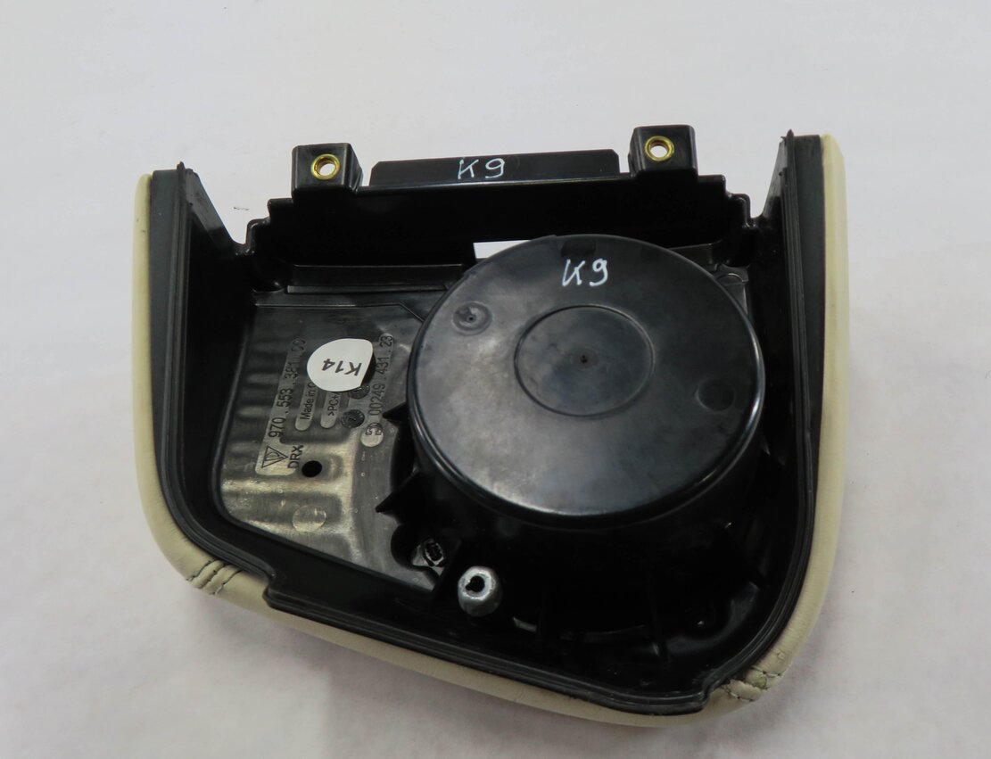 Thumbnail 4: 2010 PORSCHE PANAMERA (970) FRONT CENTER CONSOLE CUP HOLDER (CREAM LEATHER)