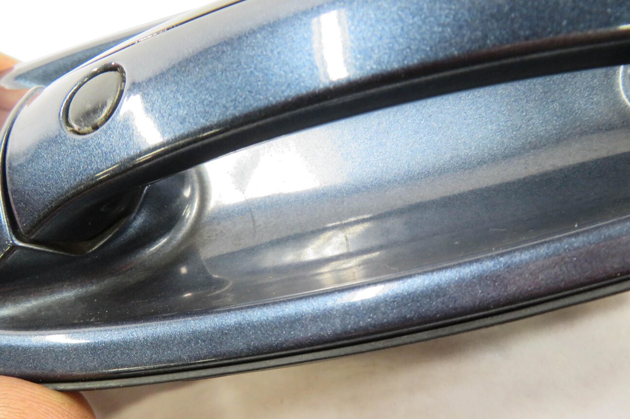 Thumbnail 4: 2010-2016 PORSCHE PANAMERA (970 G1) RIGHT REAR KEYLESS DOOR HANDLE (BLUE R9)
