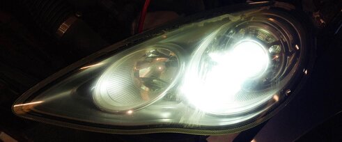 Thumbnail 2: 2010-2016 PORSCHE PANAMERA (970 G1) TURBO - LEFT XENON HID HEADLIGHT LIGHT LAMP