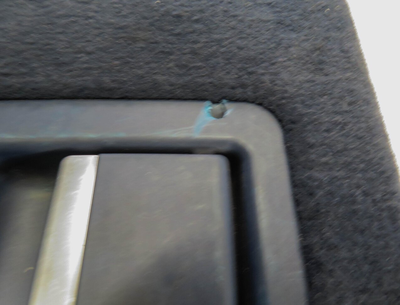 Thumbnail 8: 2010 PORSCHE PANAMERA (970) REAR TRUNK CARGO FLOOR SPARE TIRE COVER (BLUE)