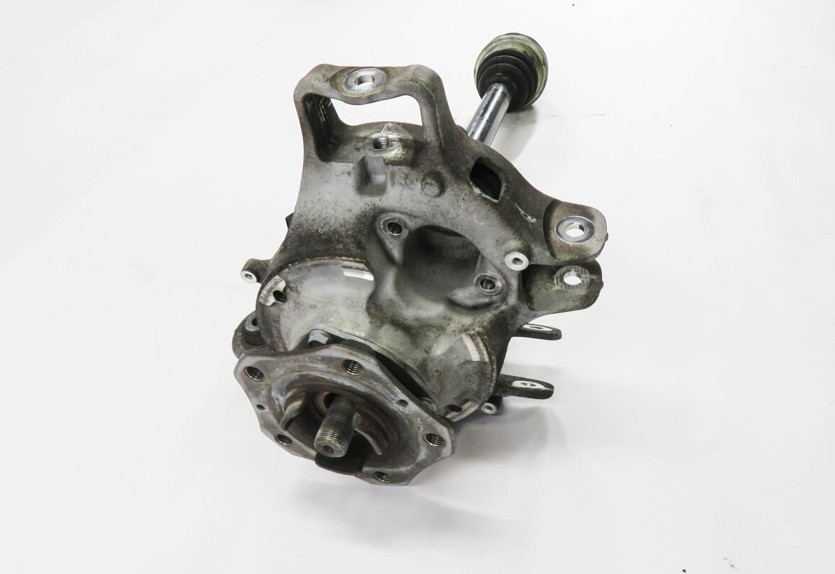 Thumbnail 3: 2010-2013 PORSCHE PANAMERA (970 G1) LEFT DRIVER REAR AXLE SHAFT w/ KNUCKLE