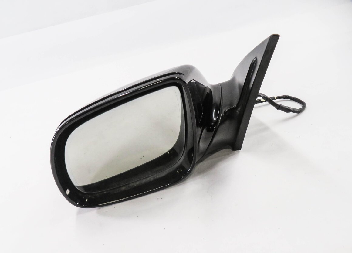 Thumbnail 4: 2010-2012 AUDI Q7 (4L) LEFT P-FOLD AUTODIM MEMORY DOOR MIRROR (ORCA BLACK)