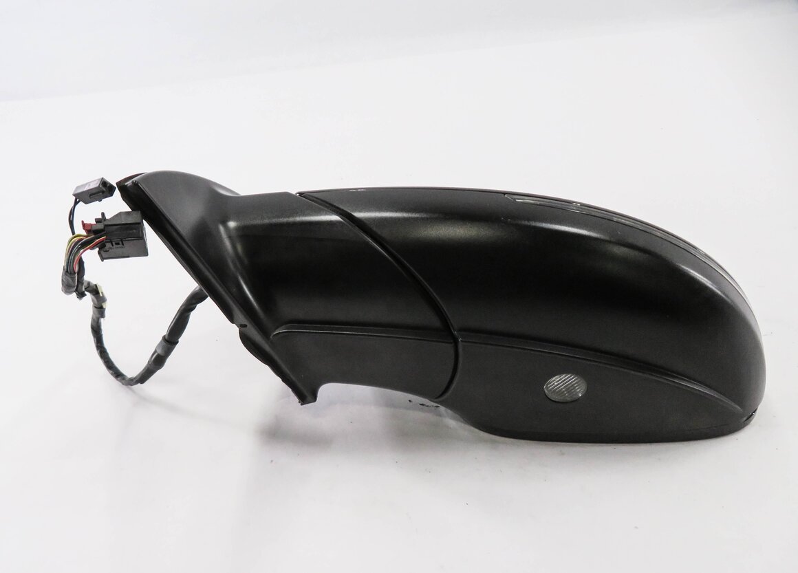 Thumbnail 8: 2010-2012 AUDI Q7 (4L) LEFT P-FOLD AUTODIM MEMORY DOOR MIRROR (ORCA BLACK)