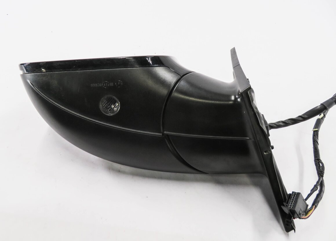 Thumbnail 9: 2010-2012 AUDI Q7 (4L) LEFT P-FOLD AUTODIM MEMORY DOOR MIRROR (ORCA BLACK)