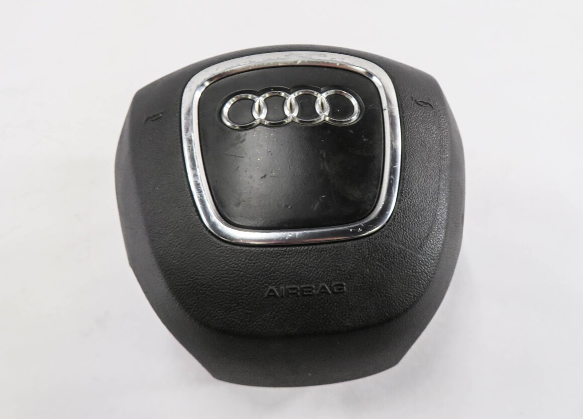 Thumbnail 2: 2011-2015 AUDI Q7 (4L) LEFT DRIVER STEERING WHEEL AIRBAG (BLACK)