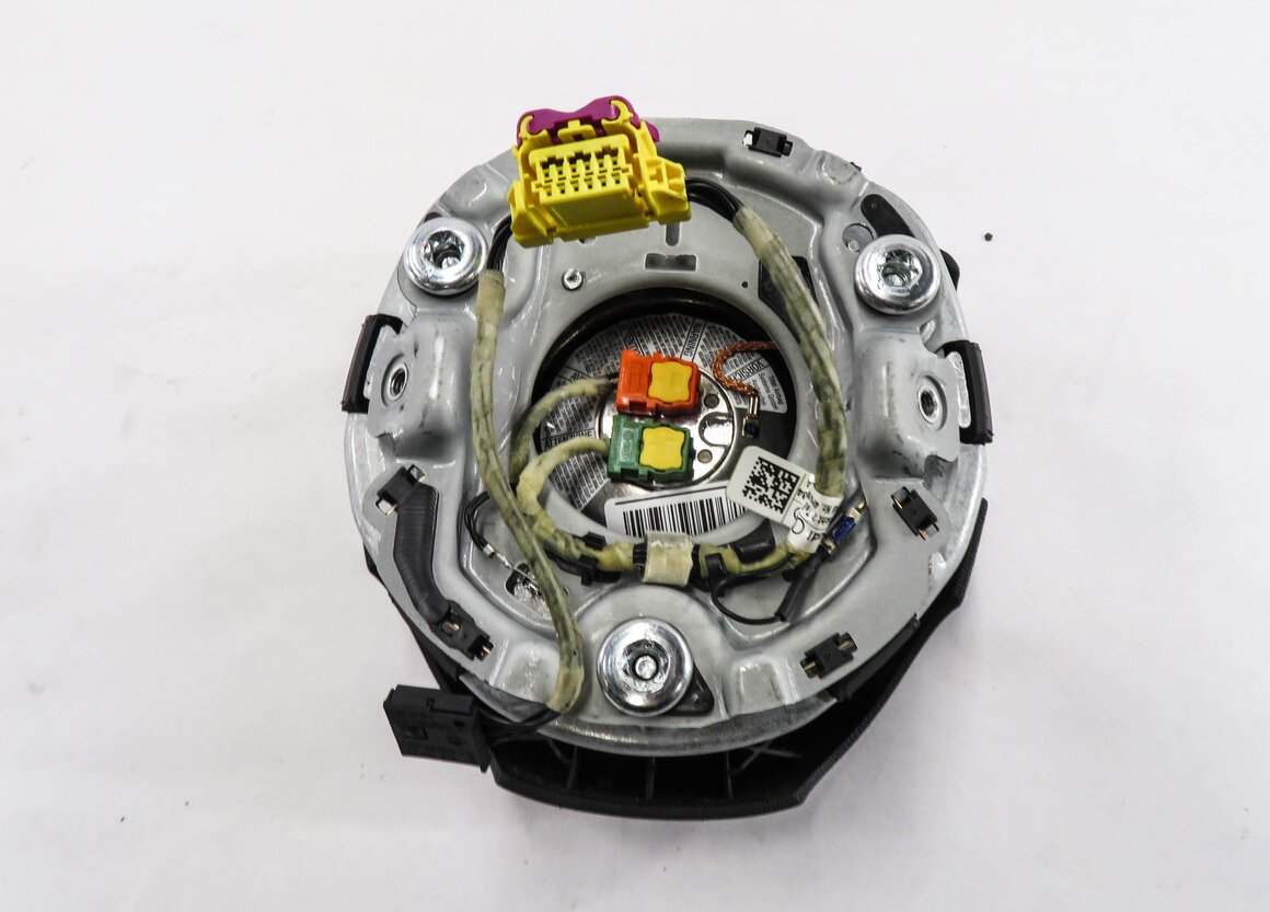 Thumbnail 6: 2011-2015 AUDI Q7 (4L) LEFT DRIVER STEERING WHEEL AIRBAG (BLACK)