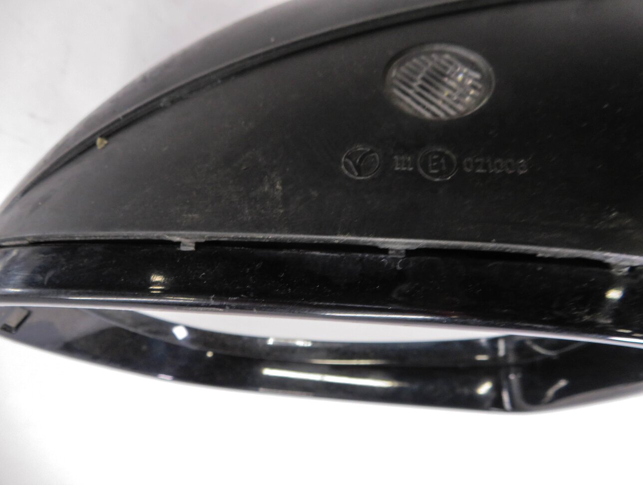 Thumbnail 10: 2010-2012 AUDI Q7 (4L) RIGHT P-FOLD AUTODIM MEMORY DOOR MIRROR (ORCA BLACK)