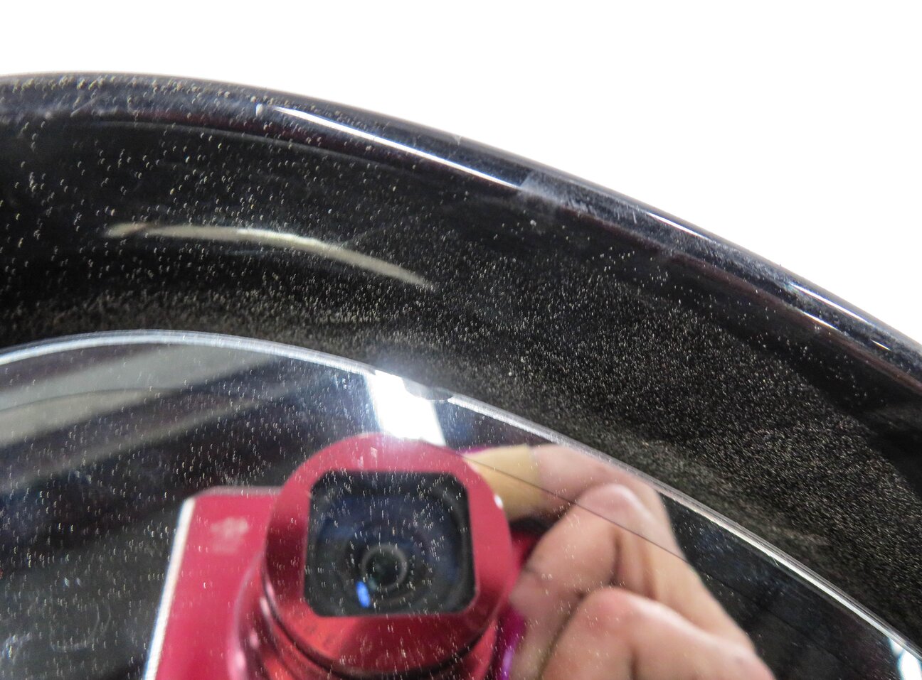 Thumbnail 11: 2010-2012 AUDI Q7 (4L) RIGHT P-FOLD AUTODIM MEMORY DOOR MIRROR (ORCA BLACK)