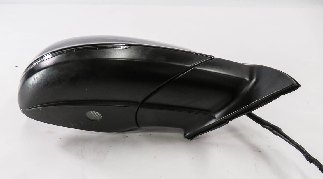 Thumbnail 8: 2010-2012 AUDI Q7 (4L) RIGHT P-FOLD AUTODIM MEMORY DOOR MIRROR (ORCA BLACK)