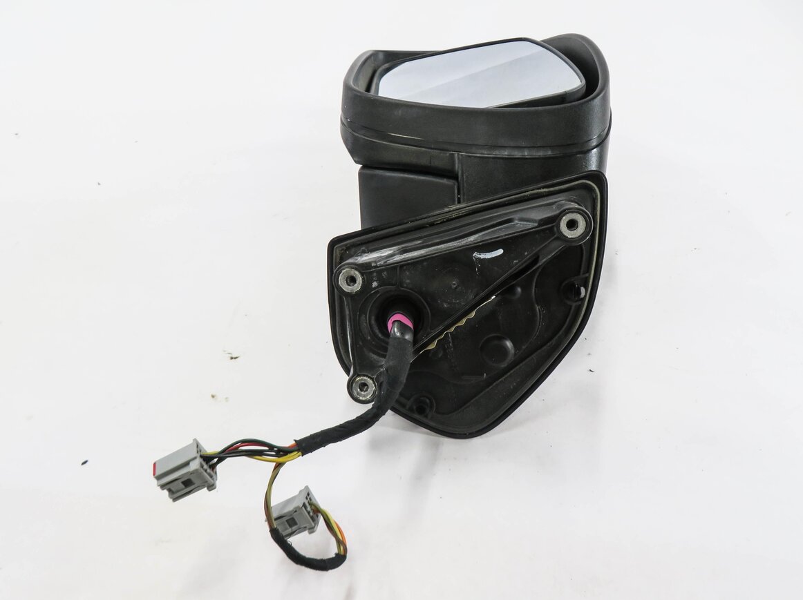Thumbnail 3: 2006-2007 RANGE ROVER SPORT (L320) LEFT DRIVER HEATED MEMORY DOOR MIRROR (BLACK)