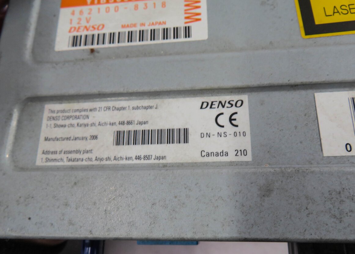 Thumbnail 7: 05-09 LAND ROVER LR3 - RANGE ROVER SPORT (L322 L320) DVD NAVIGATION DISC DRIVE