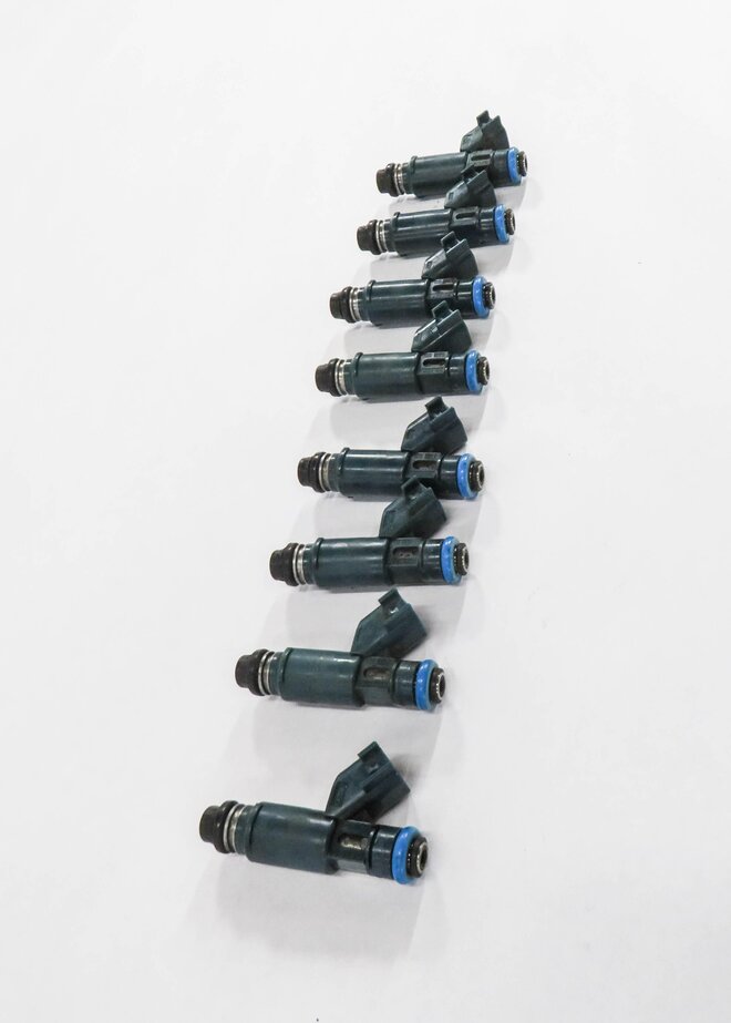 Thumbnail 4: 2006-2009 RANGE ROVER SPORT (L320 / L322) 4.2L SUPERCHARGED FUEL INJECTOR SET